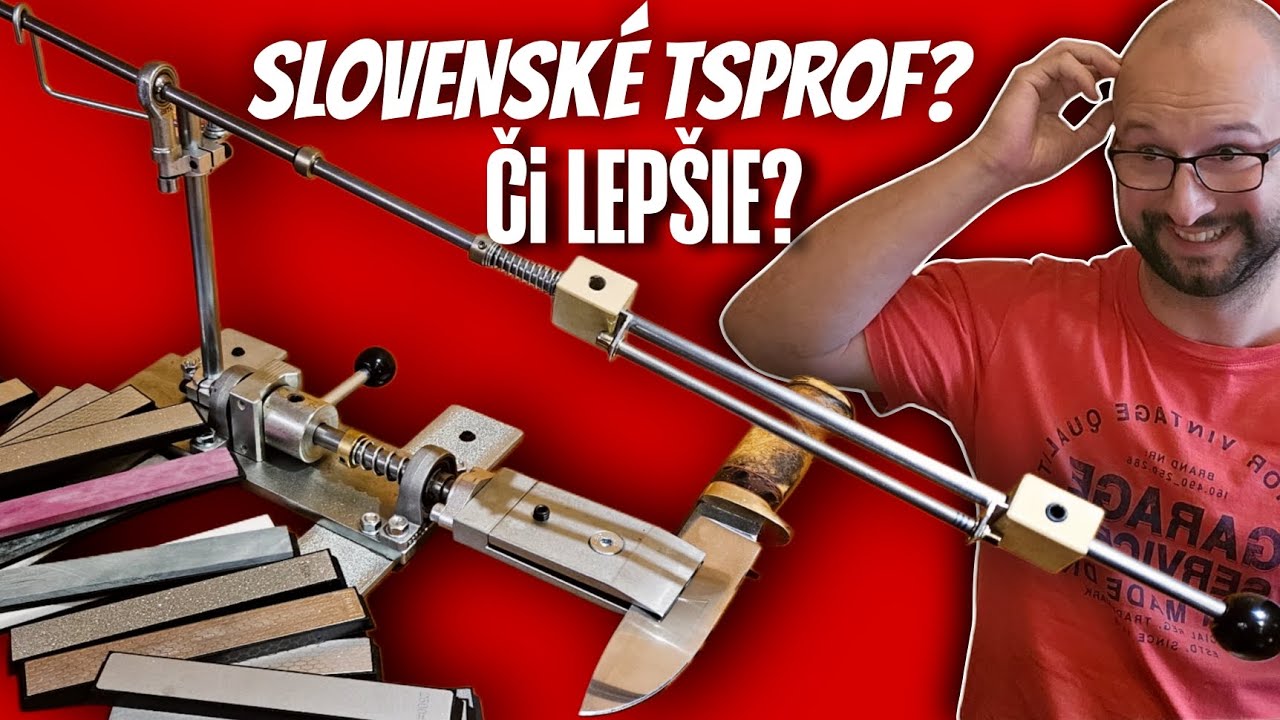 Na Nože! Slovenské TSPROF? Tomu sa poteší každá domácnosť! Vyrobil Peter Dobiáš