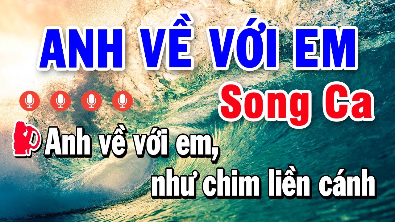 Karaoke Anh Về Với Em Song Ca Nhạc Sống | Karaoke Bảo Kim