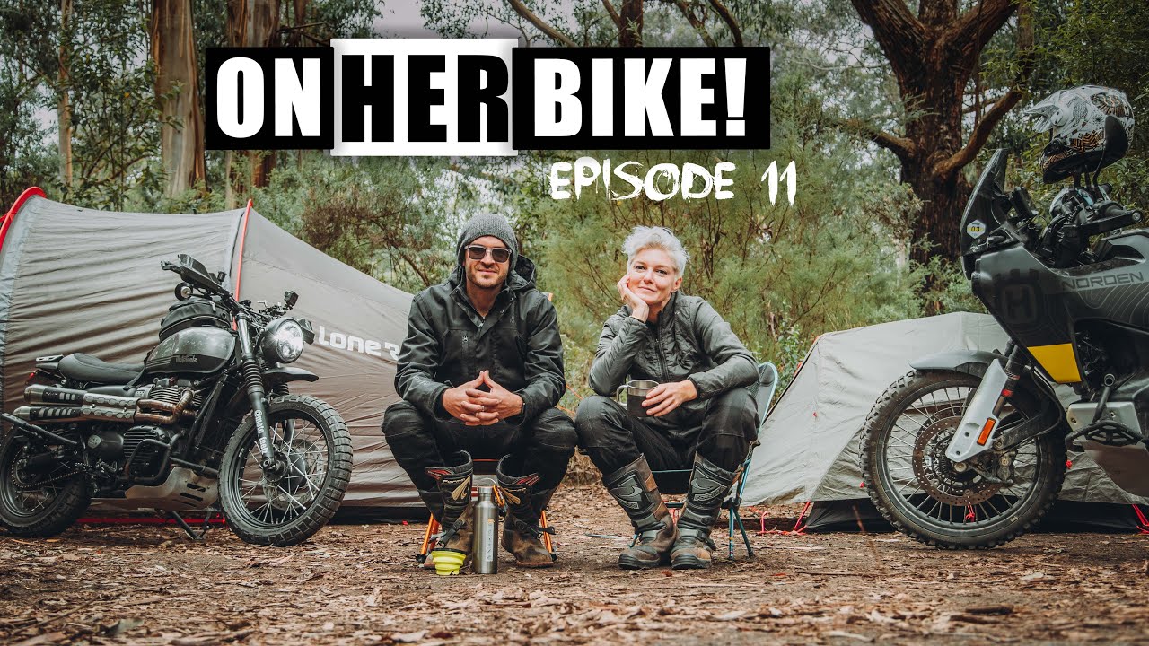 Moto Camping with On Her Bike! | Motovlog S3E11