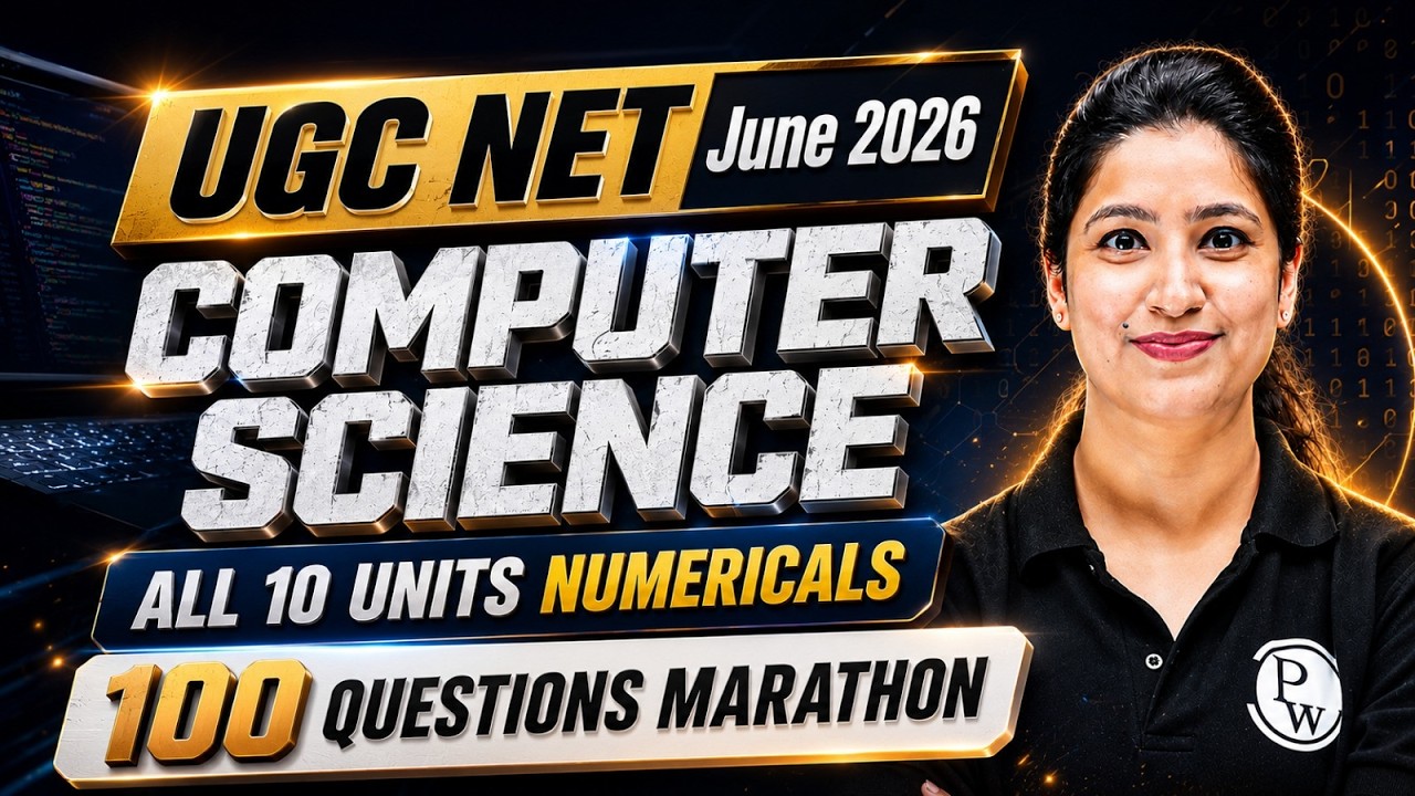 UGC NET Computer Science | UGC NET Computer Science PYQ | UGC NET Paper 2 Computer Science Marathon