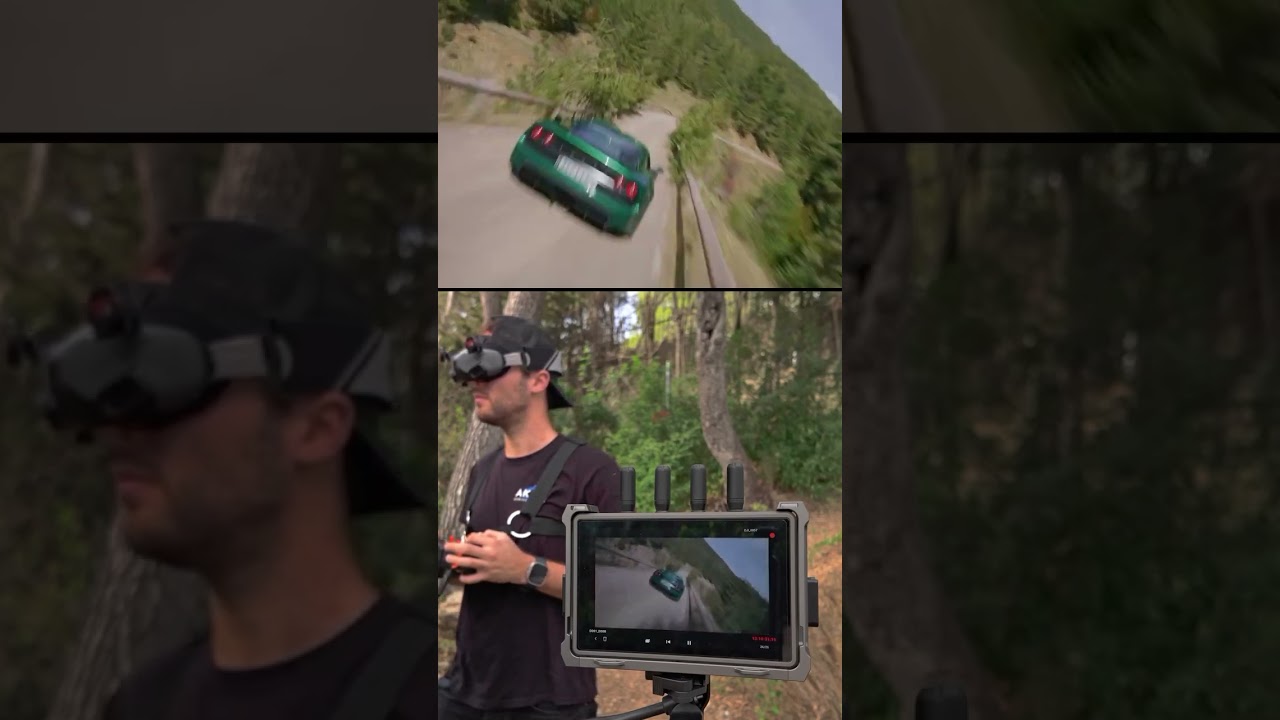 🎮💨 Flying a RED Komodo 6k Over a Lotus Exige with FPV Drone | Stunning Aerial Cinematography