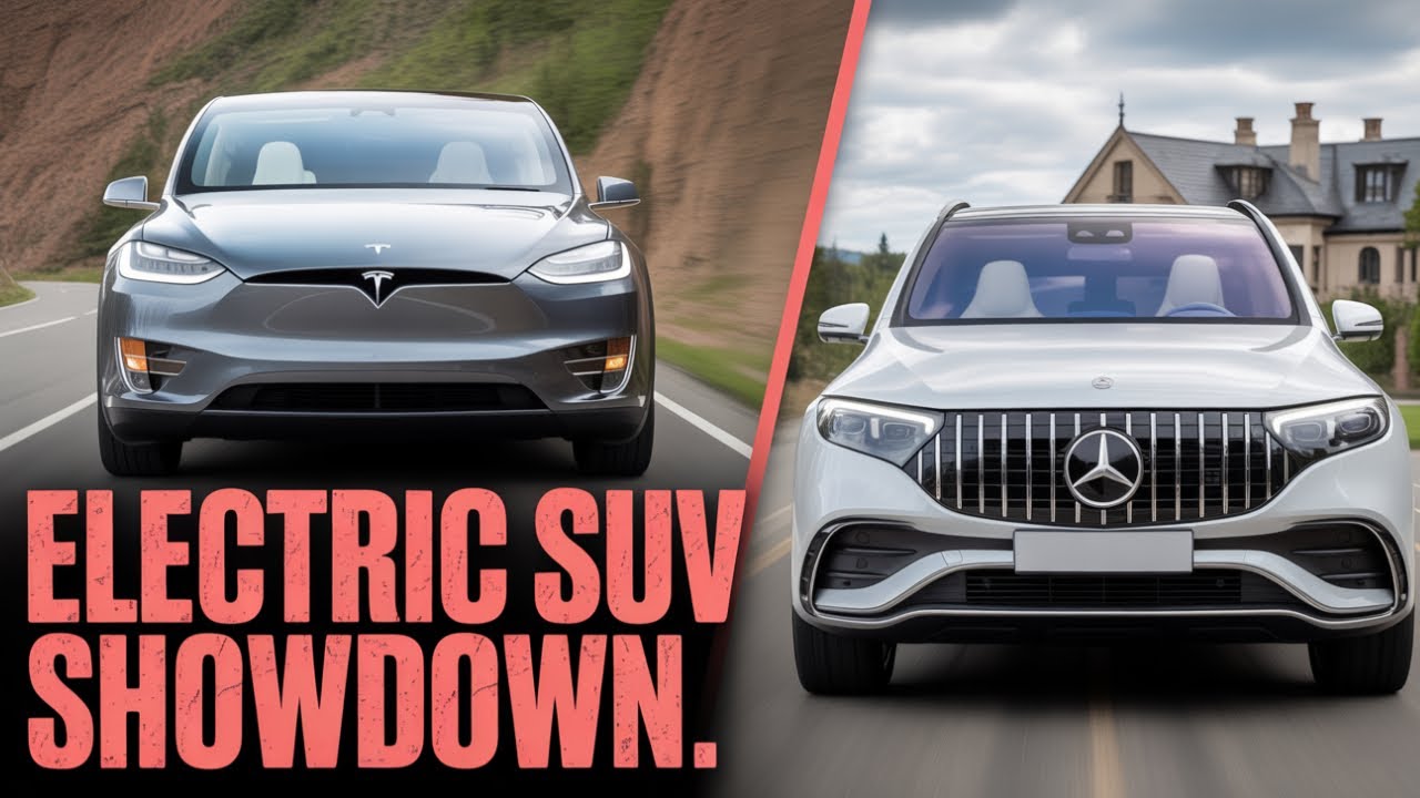 Tesla Model X против Mercedes EQE SUV: сравнение роскошных технологий