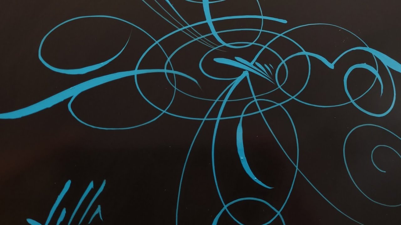 2 Quick Pinstriping Designs