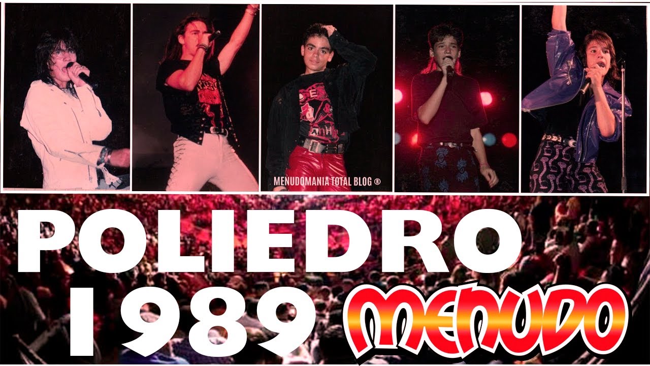 menudo concierto en Caracas Venezuela 1989