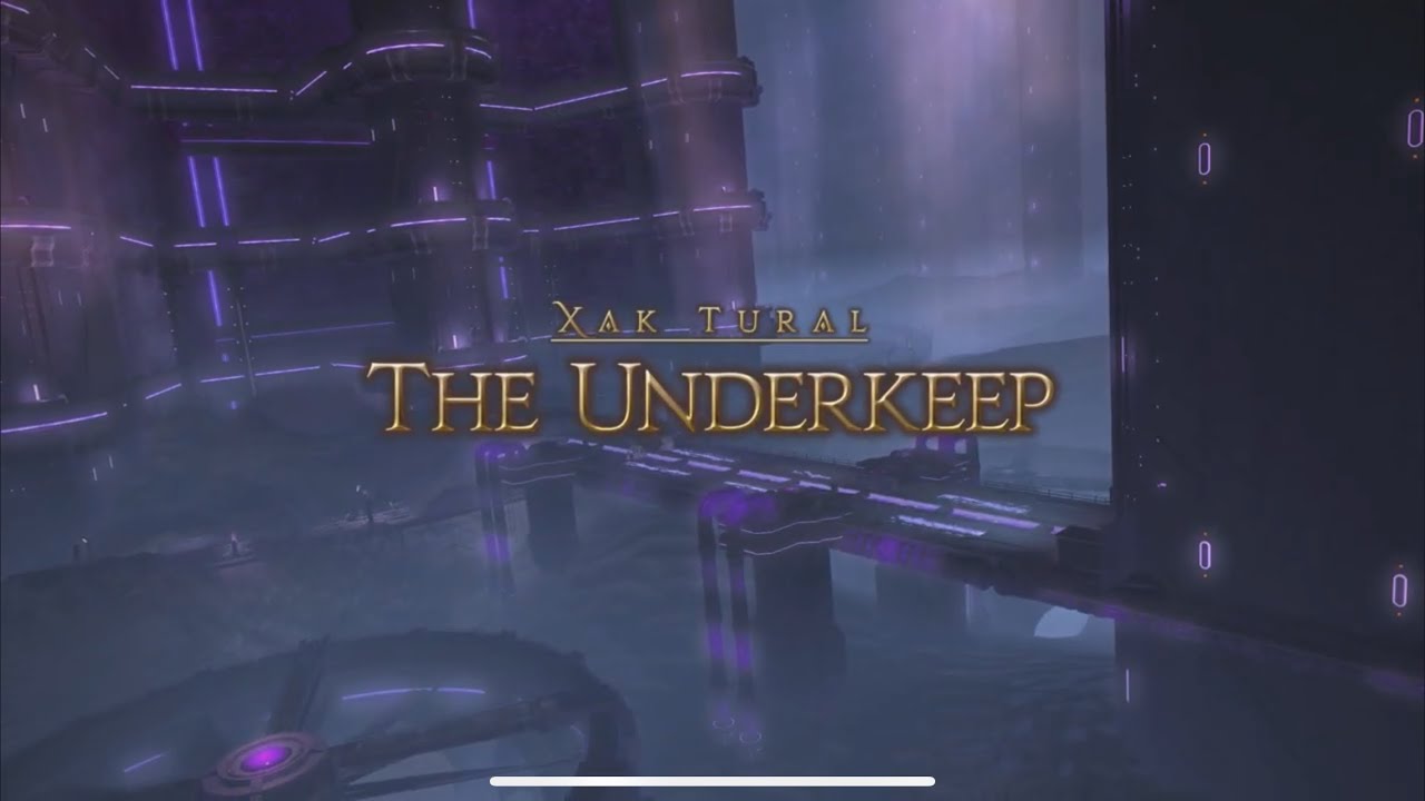FF14 Patch 7.2 The Underkeep Dungeon(Trust party) Story Gameplay