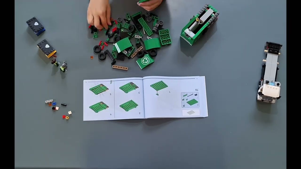 레고시티 재활용트럭 조립 리뷰 #레고시티 #레고 #60495 #재활용트럭 #레고조립  #lego 