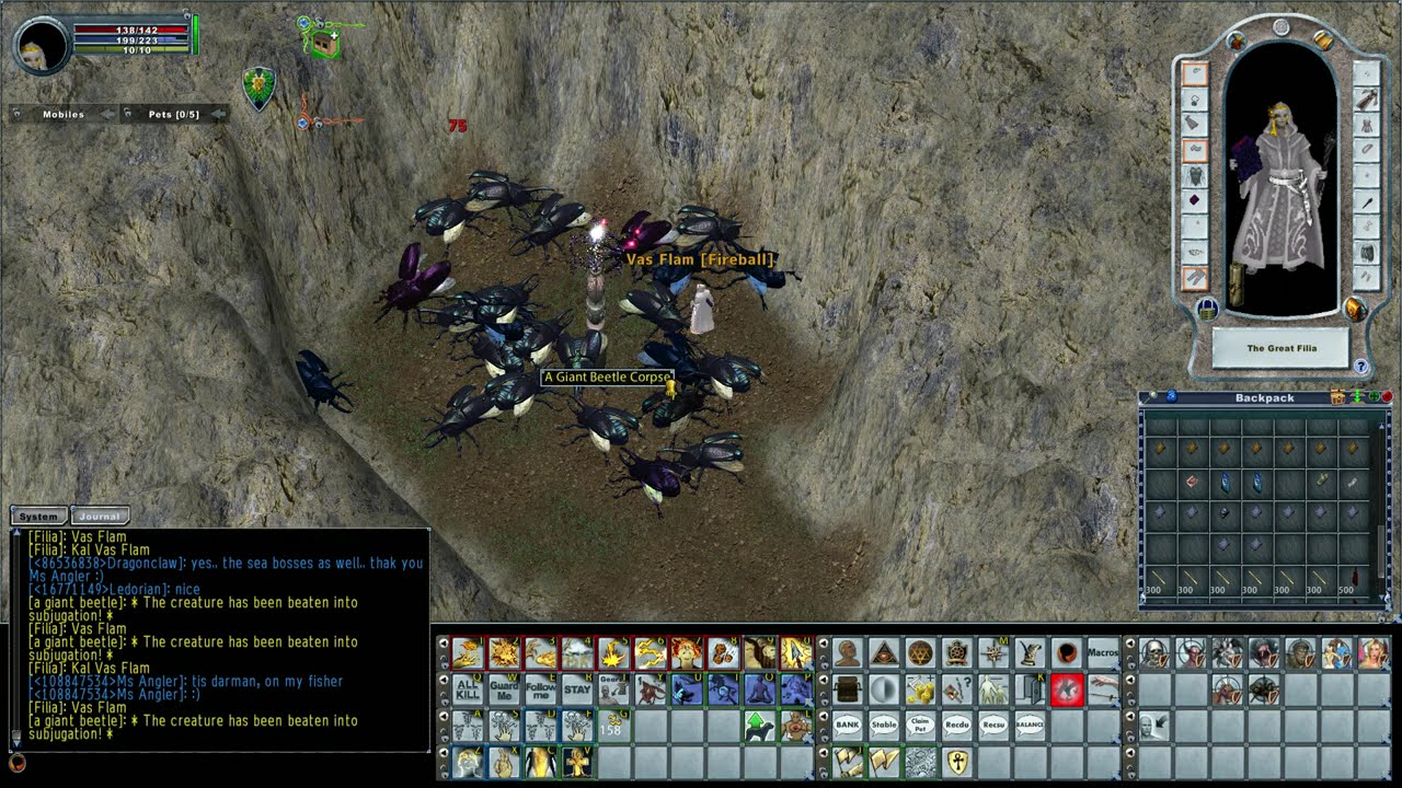 Ultima Online, Atlantic: Moonveil Beetles Hunt - SDI Mage/Disco/Tamer