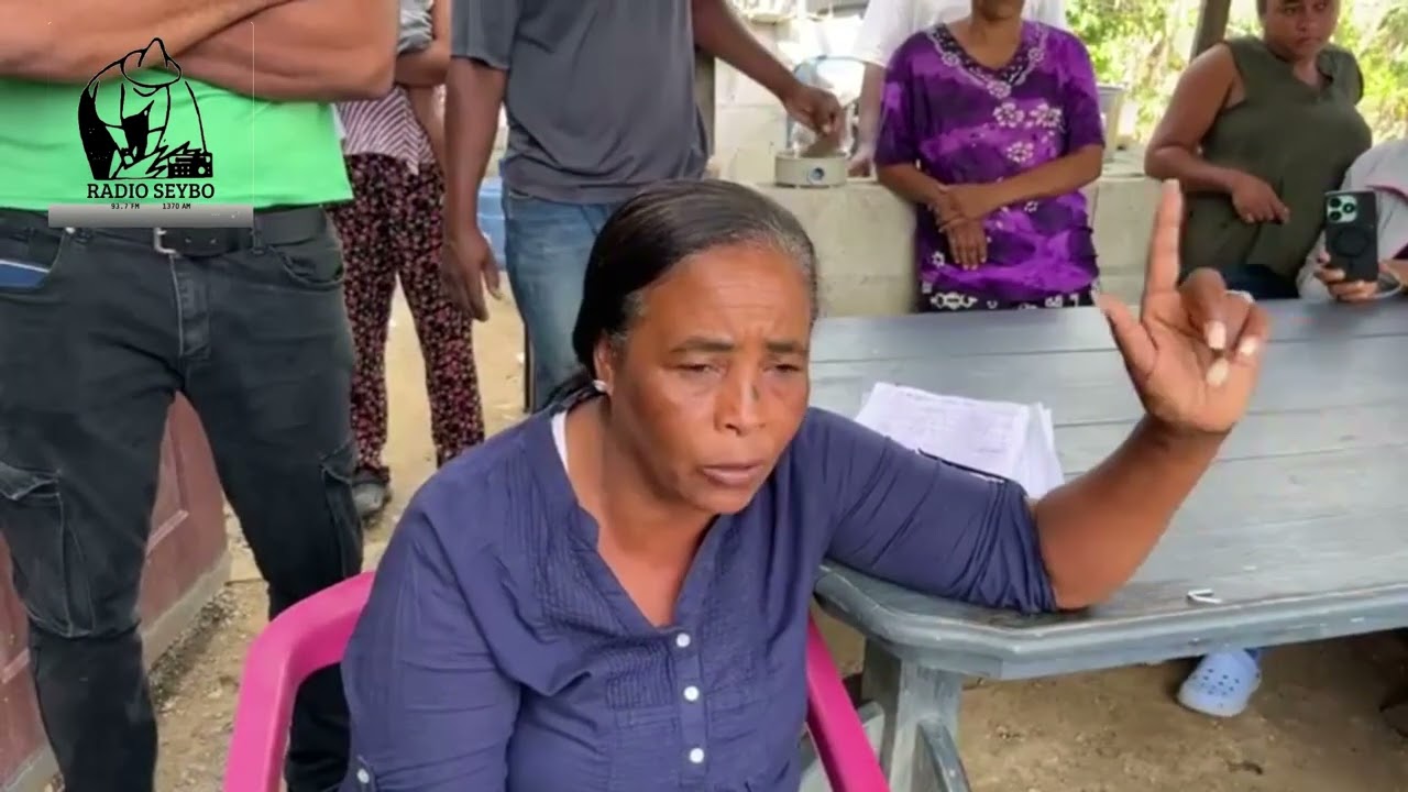 63 familias de Villa Guerrero, El Seibo denuncian amenaza de desalojo