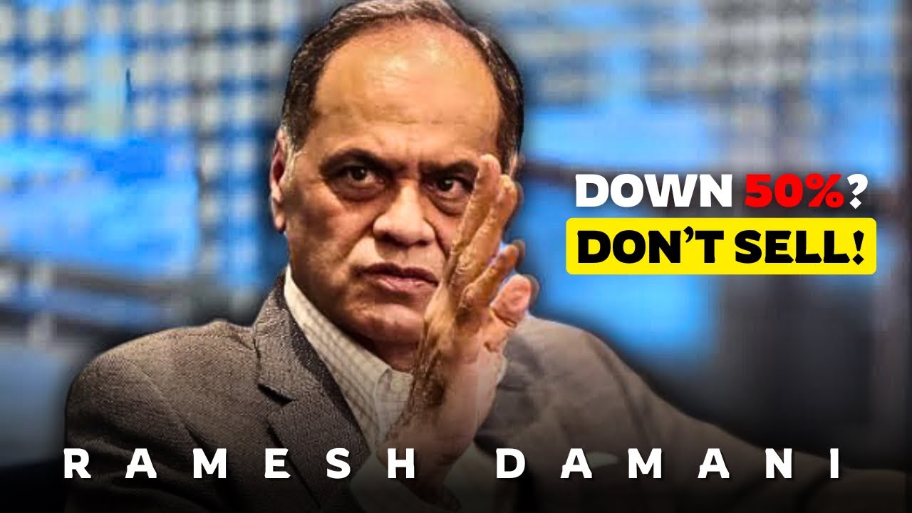 What to Do When Your Stocks Crash 50% | Ramesh Damani