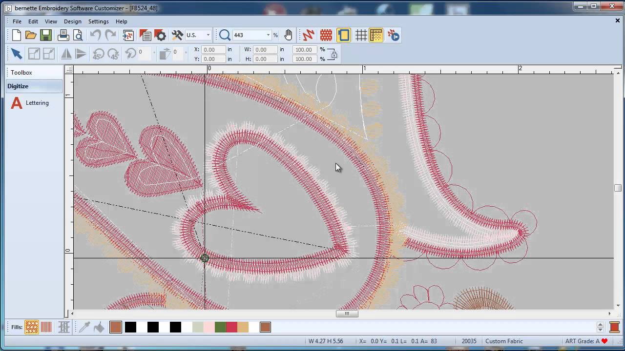 bernette - Embroidery Software Customizer
