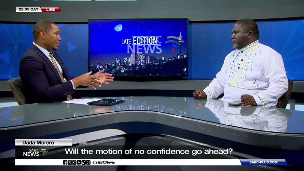 Dada Morero | Will the motion of no confidence go ahead? Lubabalo Magwentshu weighs in