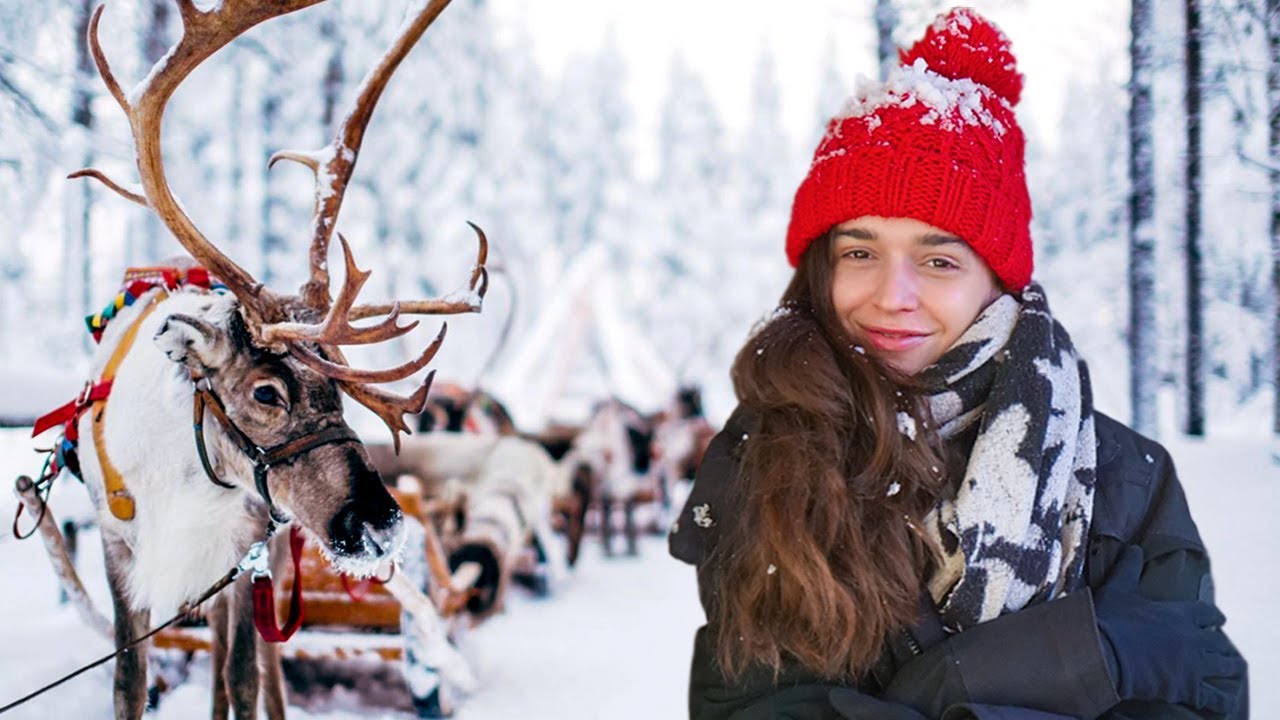 WE CROSSED THE ARCTIC CIRCLE (24 Hours in Lapland, Finland)!