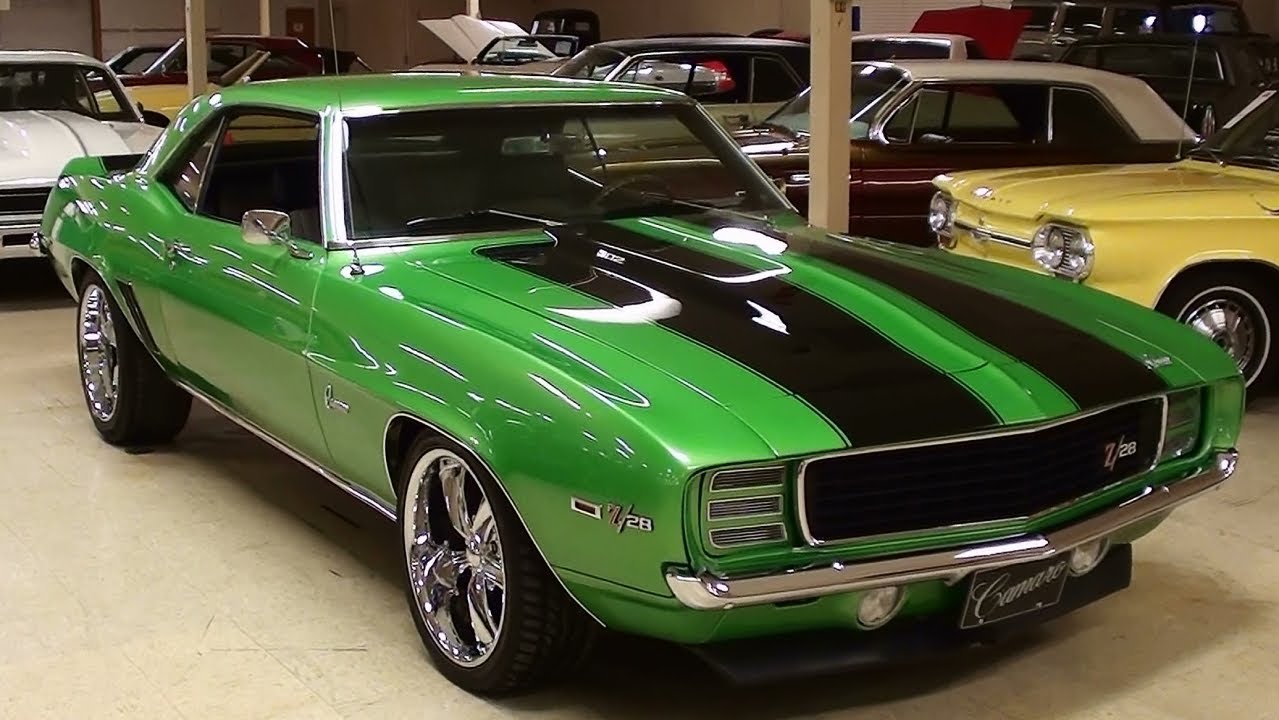 1969 Chevrolet Camaro Z28 302 V8 Cross Ram Dual 4 BBL Carbs Four-speed