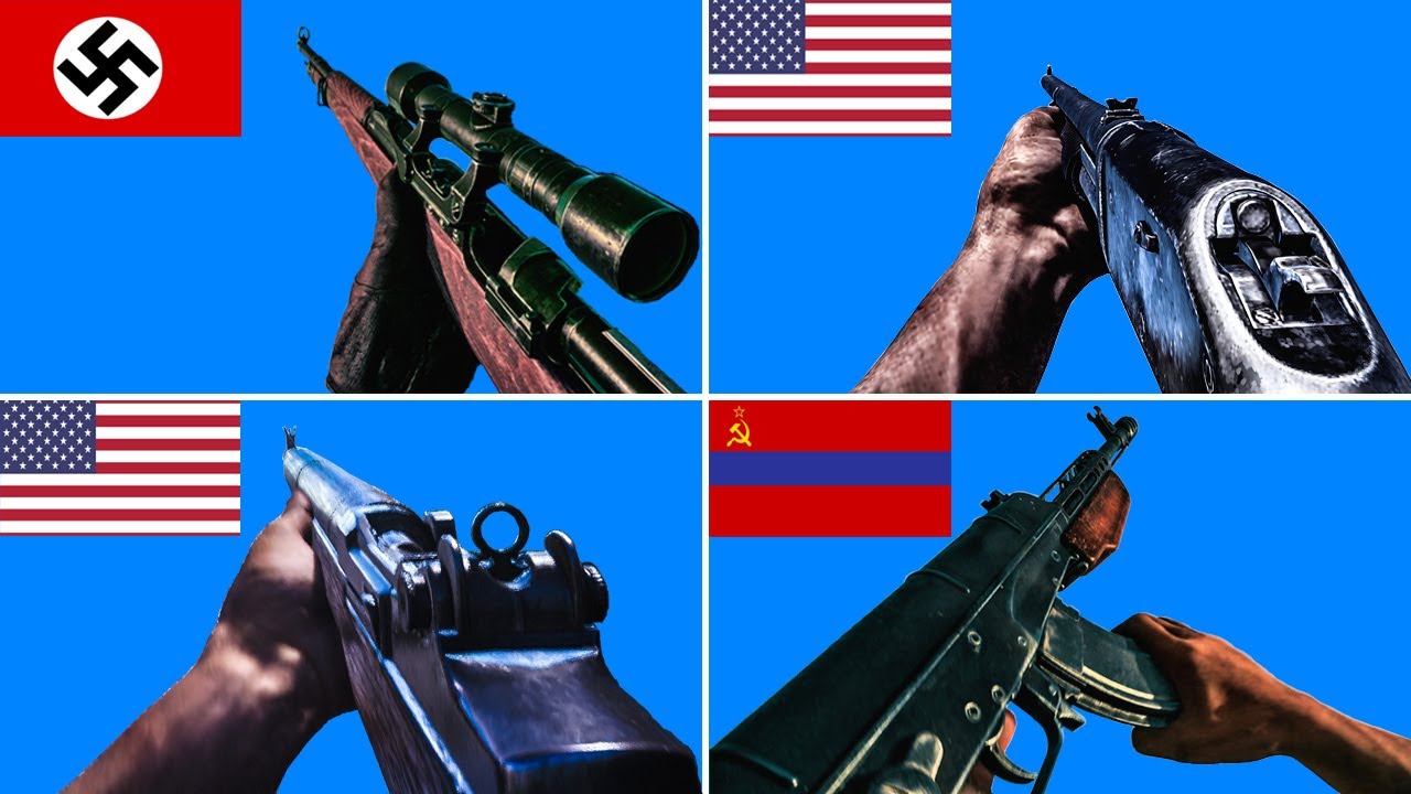 COD VANGUARD All Weapons|Real Names|NO HUD|Catridges|Pictures|Origins|GUNS&GAMES