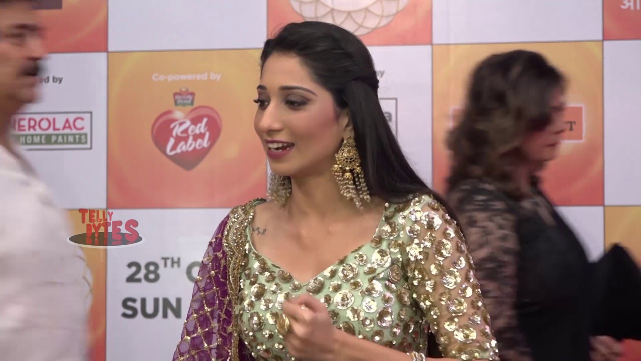Vrushika mehta talks about her look on zee rishtey awards