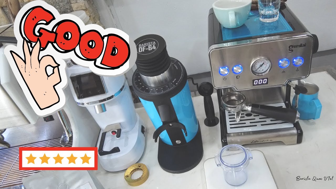Bộ máy pha hot nhất năm DF64 & Gemilai 3605