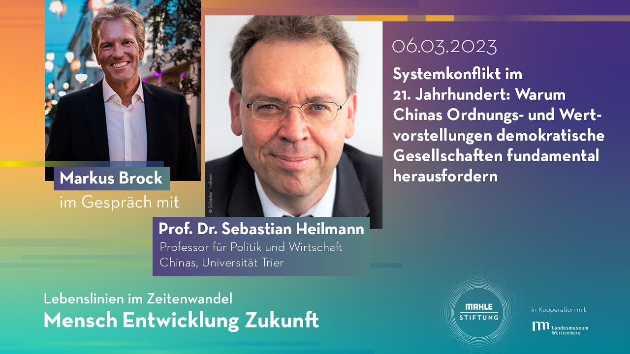 Sebastian Heilmann: Systemkonflikt im 21. Jahrhundert