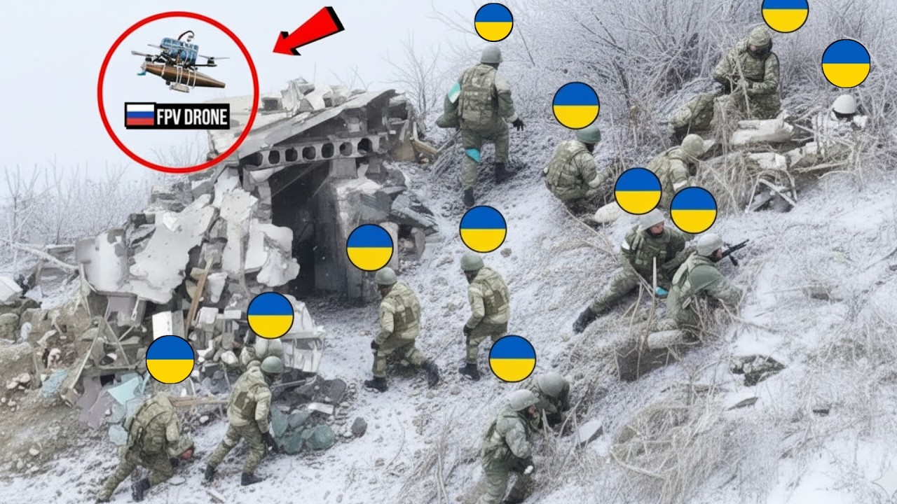 Russian Drones Detect Ukrainian Troops Entering a Bunker - Then THIS Happened