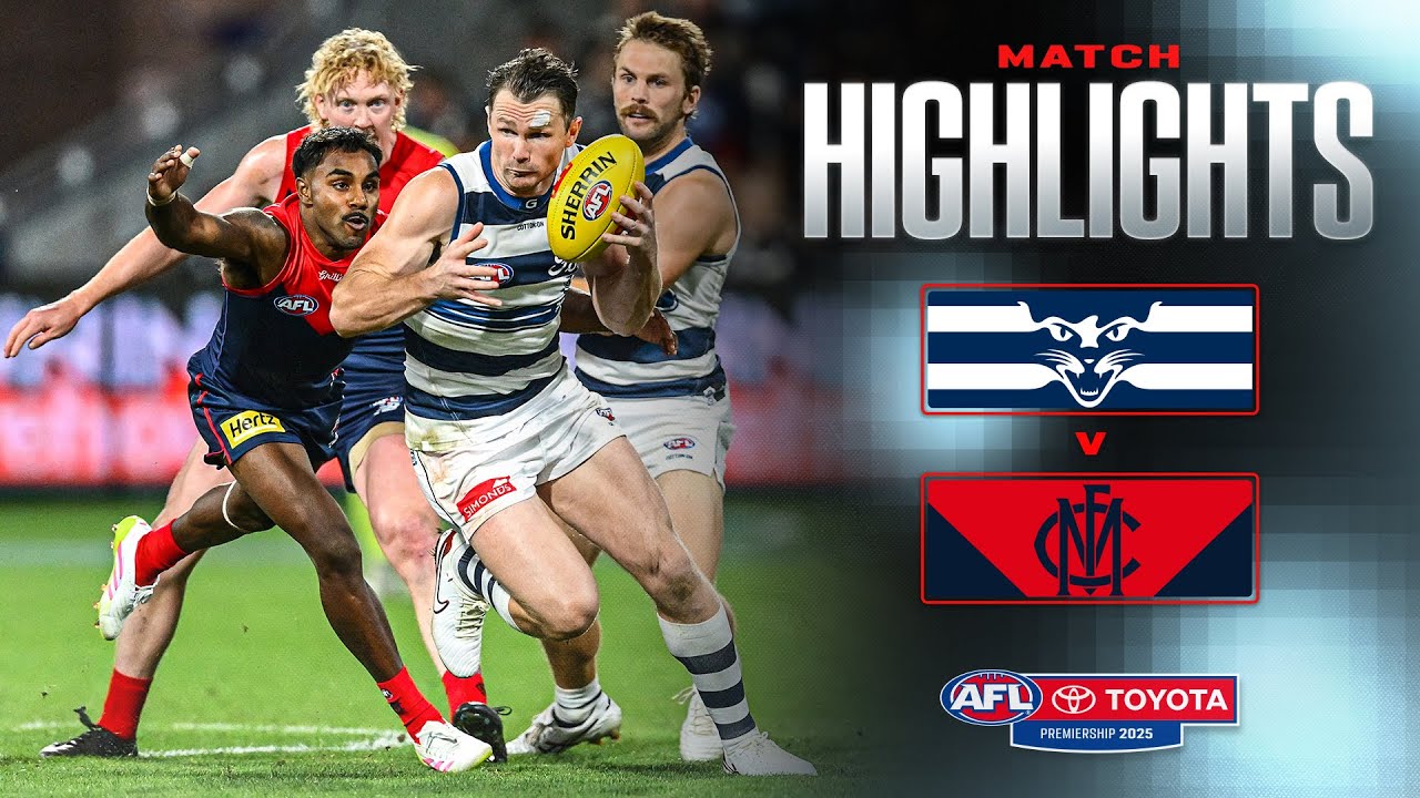 Geelong Cats v Melbourne Highlights | Round 4, 2025 | AFL