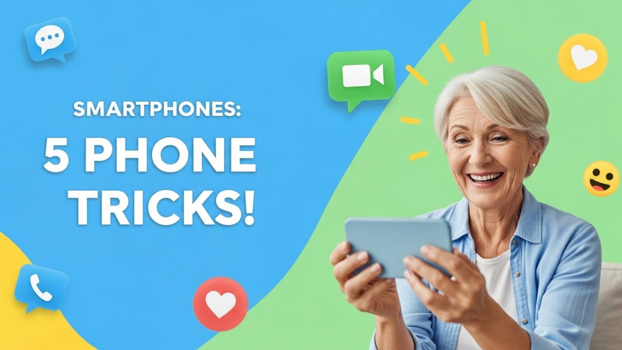 Smartphones: Five Simple Tricks to Connect Better with Grandchildren and Friends