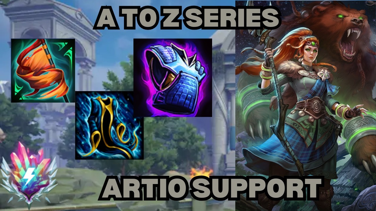 A TO Z SERIES ASPECT GAME - Artio Support Smite 2 Gameplay