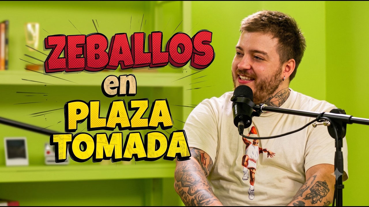 ZEBALLOS “Me doy el tiempo para perfeccionar mi obra” | PLAZA TOMADA