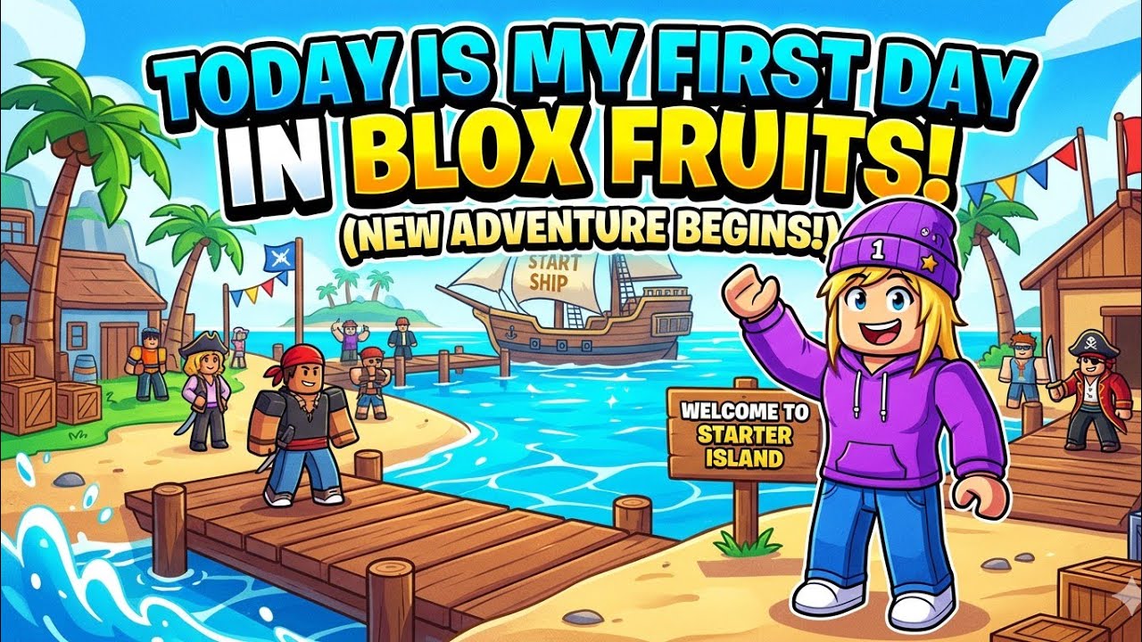 First day in blox fruit 