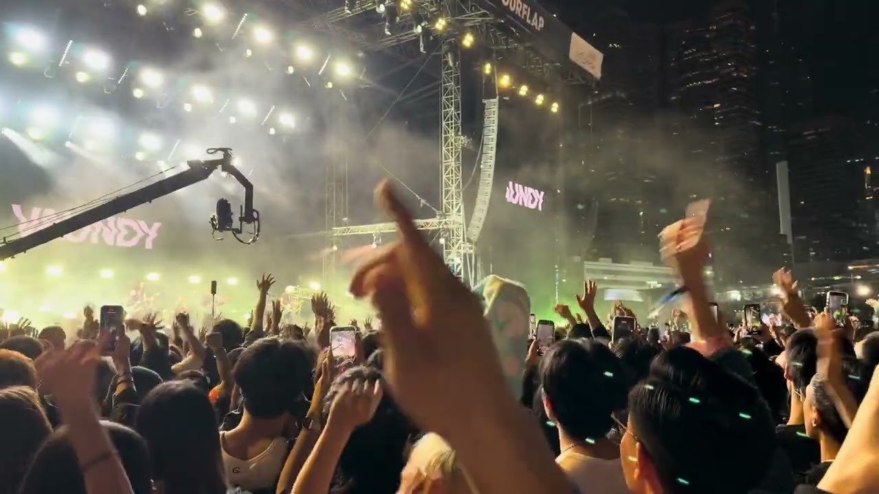 Vaundy「怪獣の花唄」(Kaiju no Hanauta) Live in Hong Kong (Clockenflap 5 Dec 2025)