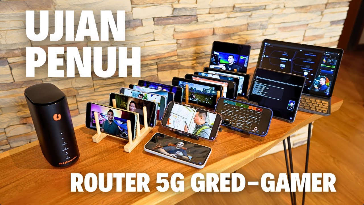 Router 5G Gred-Gamer PERCUMA oleh @umobile