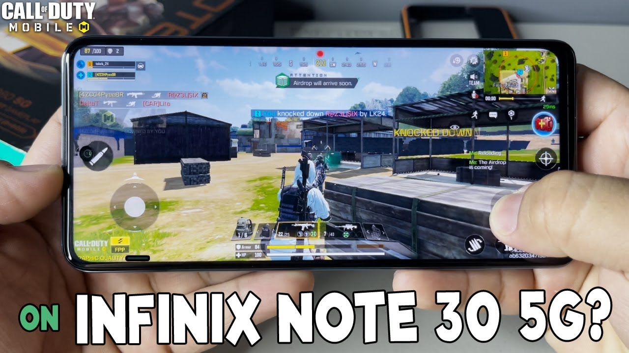 Call of Duty: Mobile Gameplay on INFINIX NOTE 30 5G (8/128GB)? | (MAX GRAPHICS QUALITY & FRAME RATE)