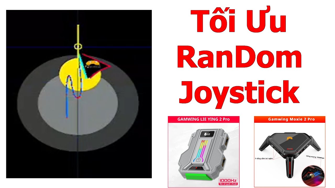 Hướng dẫn tối ưu random Joystick Gamwing 2 Moxie 2 pro chơi PUBGM cực ngon #pubgmobile