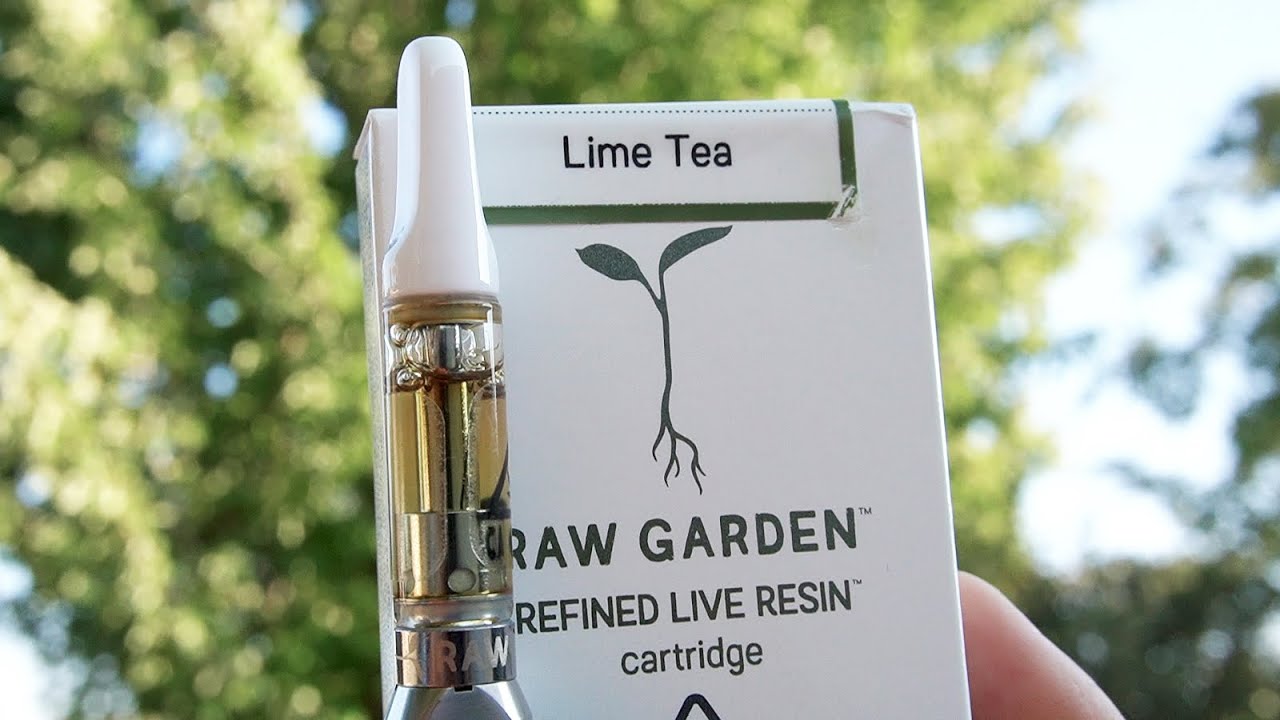 Trying a RAW GARDEN cartridge in 2021