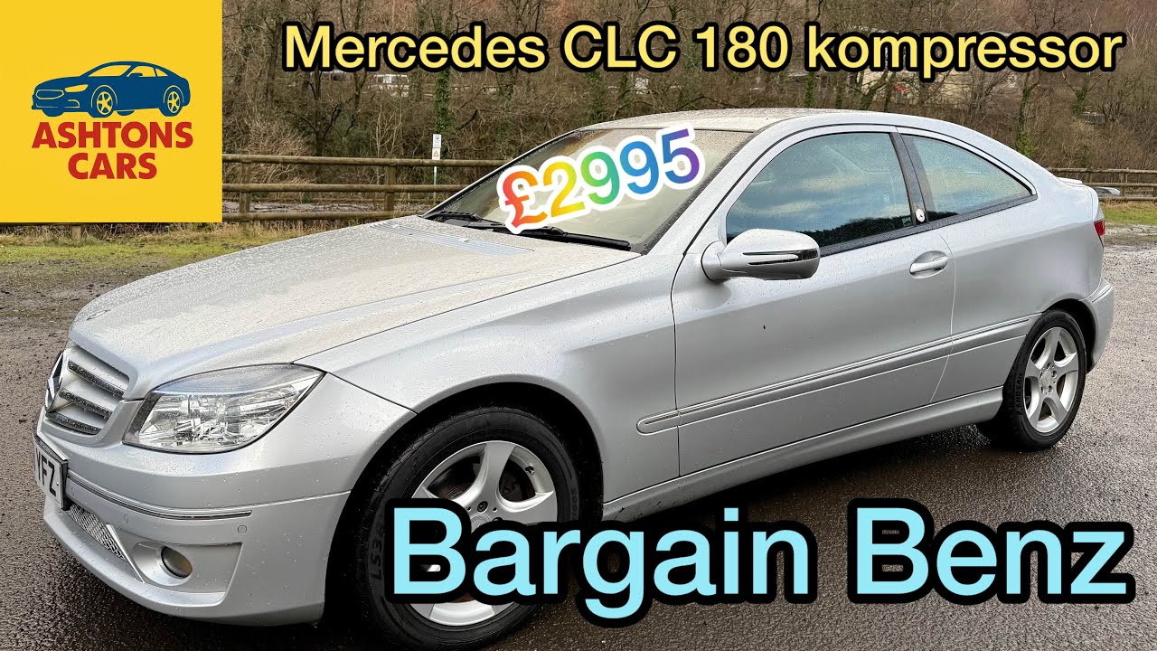 2008 Mercedes CLC 180k SE walk around review and virtual viewing. Is this the Baby Benz to have?