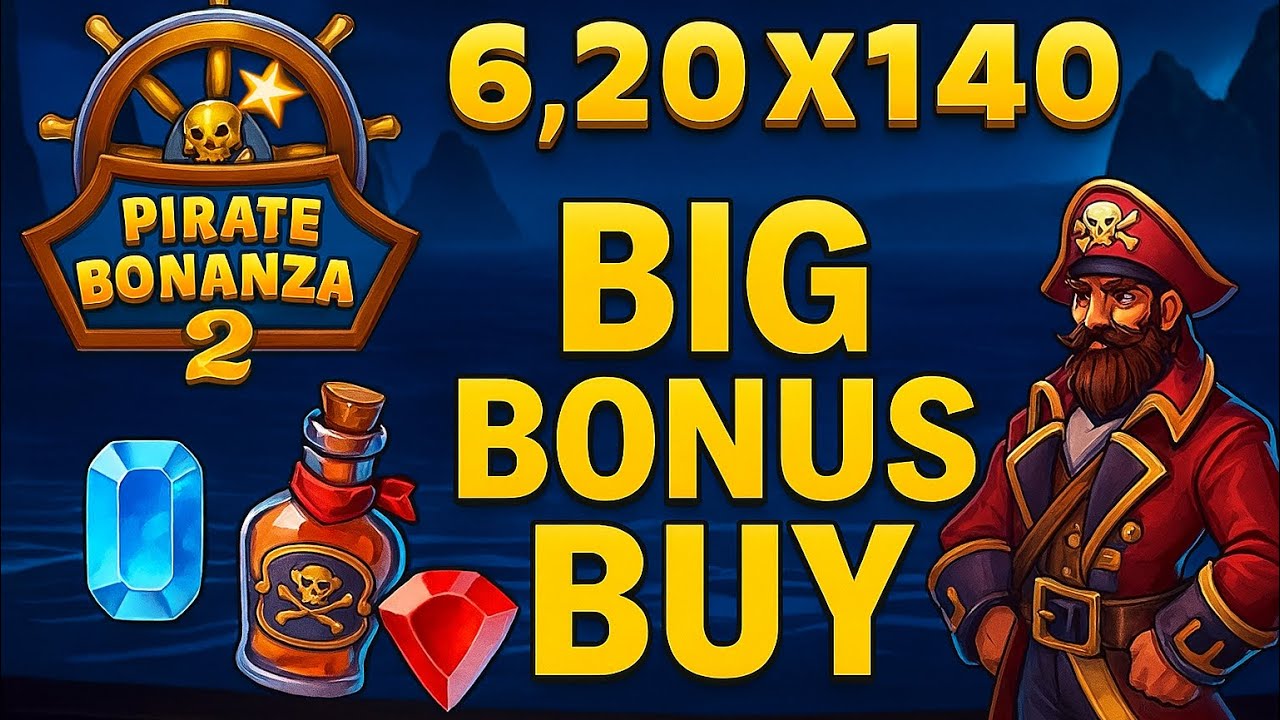 PIRATE BONANZA 2 BIG BONUS BUY🔥🔥🔥