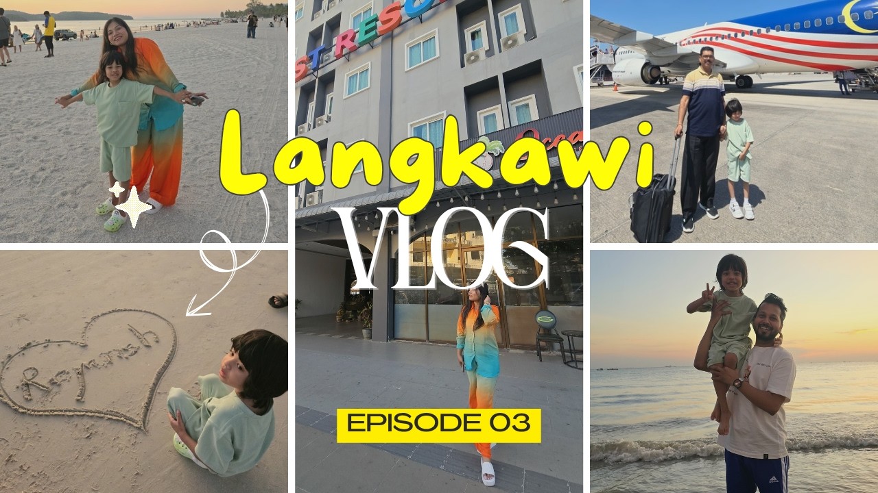 Langkawi Vlog | Episode 3 | Cenang beach 🏖️