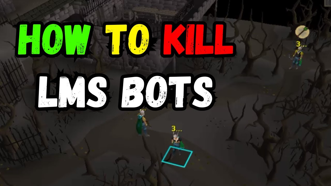 How to Kill LMS Bots | OSRS | Ironman Rune Pouch