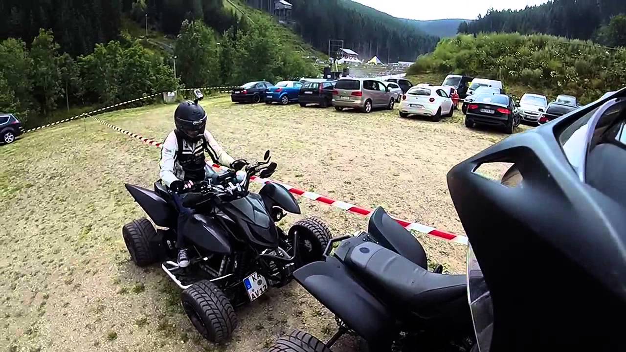 Raptor 660  4 Zylinder FZS 600 98PS Ausfahrt