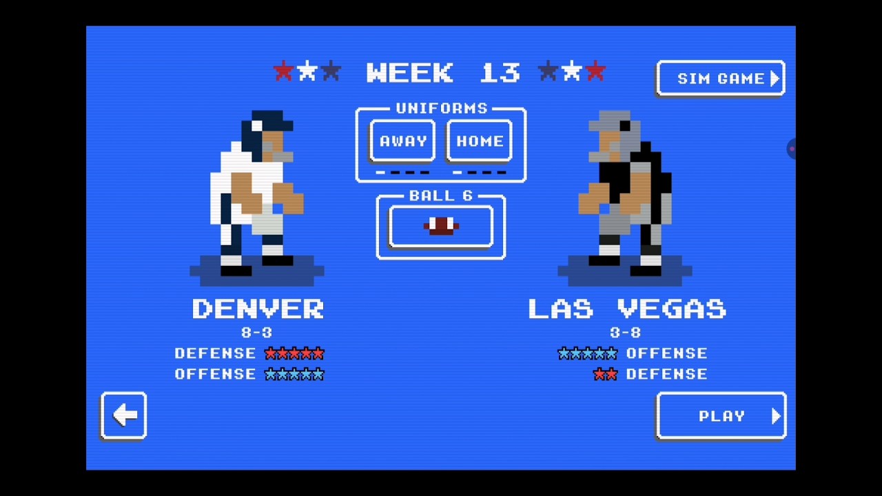 Retro Bowl Extreme: Las Vegas vs Denver | 7 Interceptions & Total Meltdown