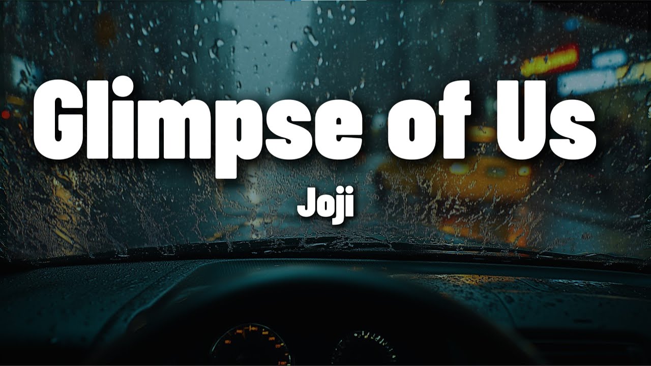 Joji - Glimpse of Us (Lyrics)