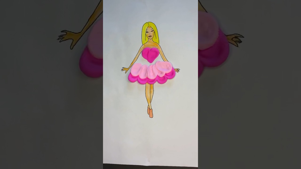 DIY BARBIE Idea 💖🫦#shorts #barbie #barbiemovie #easy #diy