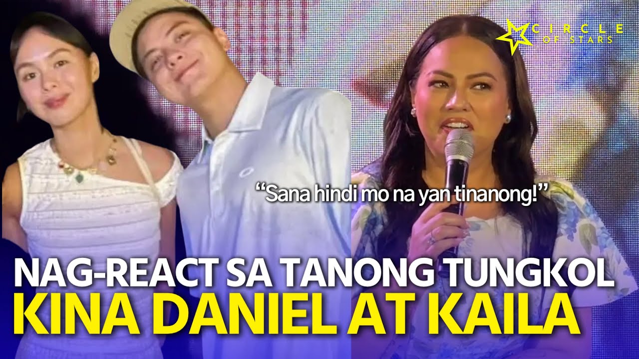 Karla Estrada, nag-react sa tanong sa kanya tungkol kina Daniel Padilla at Kaila Estrada