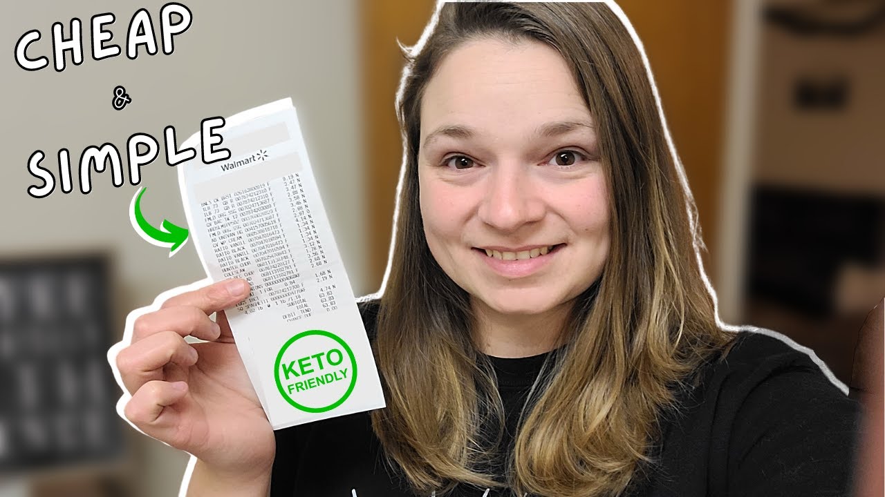 Cheap and Simple Keto Meal Plan | Grocery shop with me! | Keto Vlogmas Day 2!