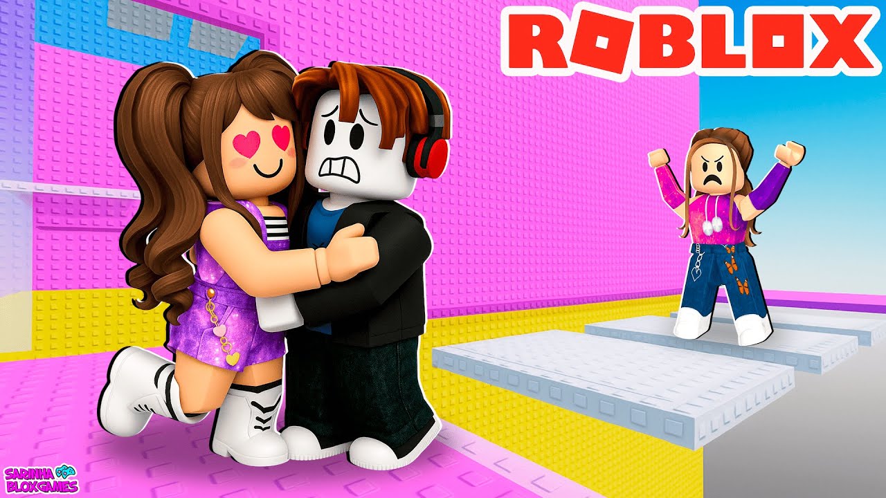 ME APAIXONEI POR UM MENINO NA TORRE DO ABRAÇO 😍 ROBLOX