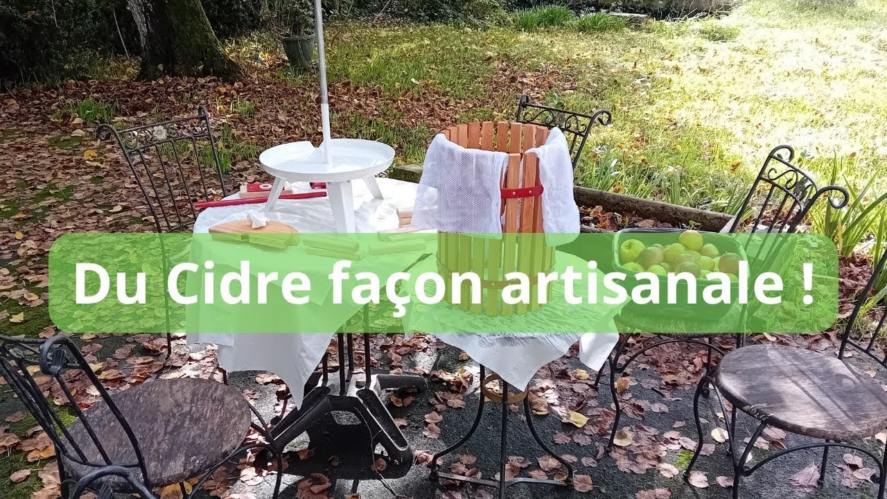 Faire du Cidre façon artisanale !