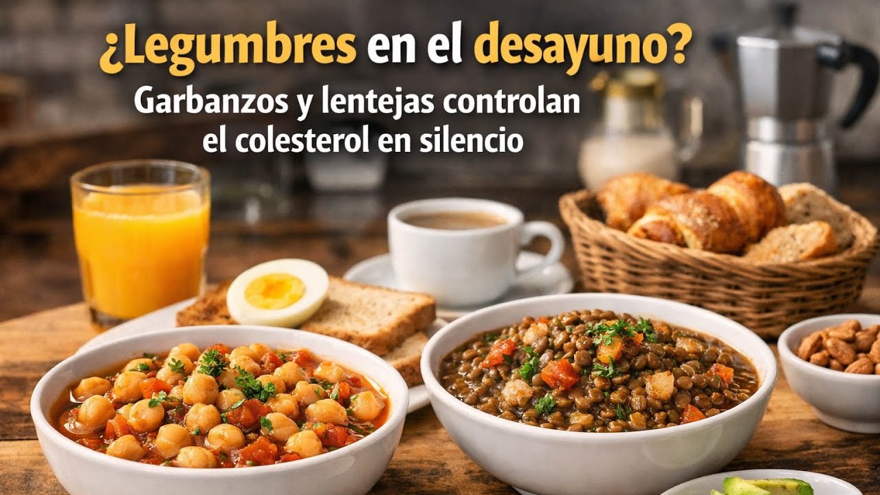 Cómo las legumbres estabilizan tus lípidos mientras otros desayunos se desmoronan