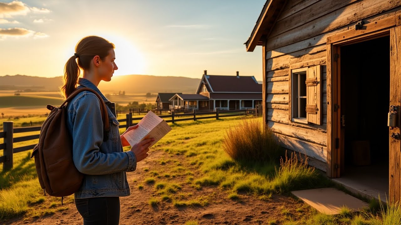 Leaving the orphanage, I found my name on a deed to my grandfather's ranch—but the locked cellar…
