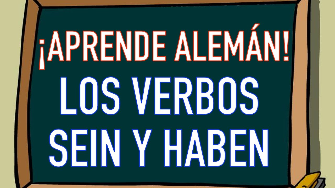 SEIN y HABEN ✅ Verbos en Alemán IMPRESCINDIBLES 🇩🇪 ¡FÁCIL! | Curso de Alemán Básico 🇩🇪