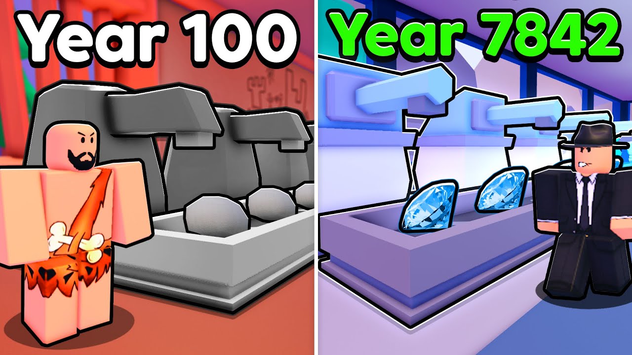 I Built MAX LEVEL Evolution Factory Tycoon in Roblox Age of Evolution!