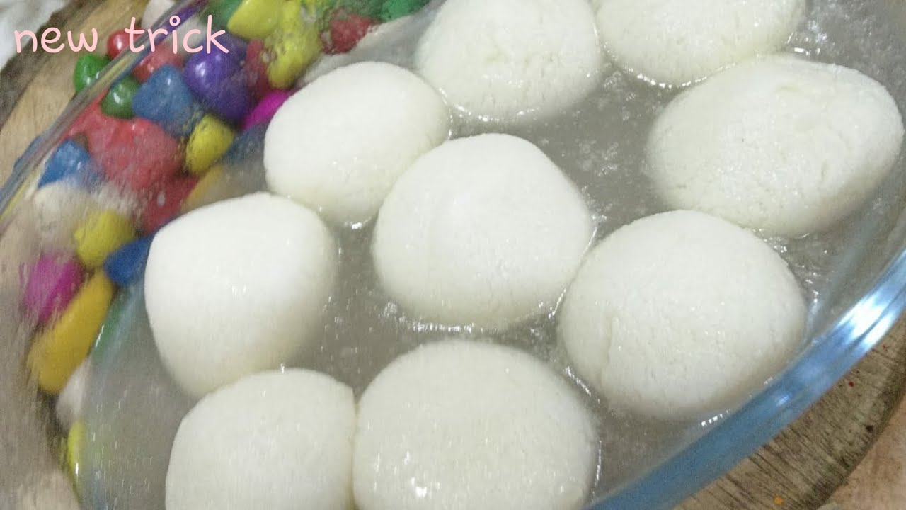 मुँह में घुल जाने वाला स्पॉन्ज रसगुल्ला/very  sponge  rasgulla#new trick  rasgulla #kavwow kitchen 🤤