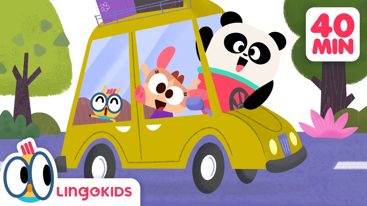 The WHEELS on the BUS go ROUND 🚌🛞 + More Songs for Kids | Lingokids